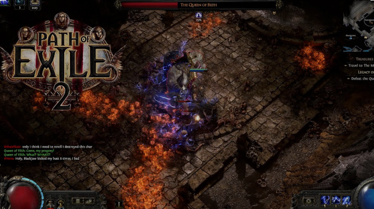 Queen of Filth boss fight